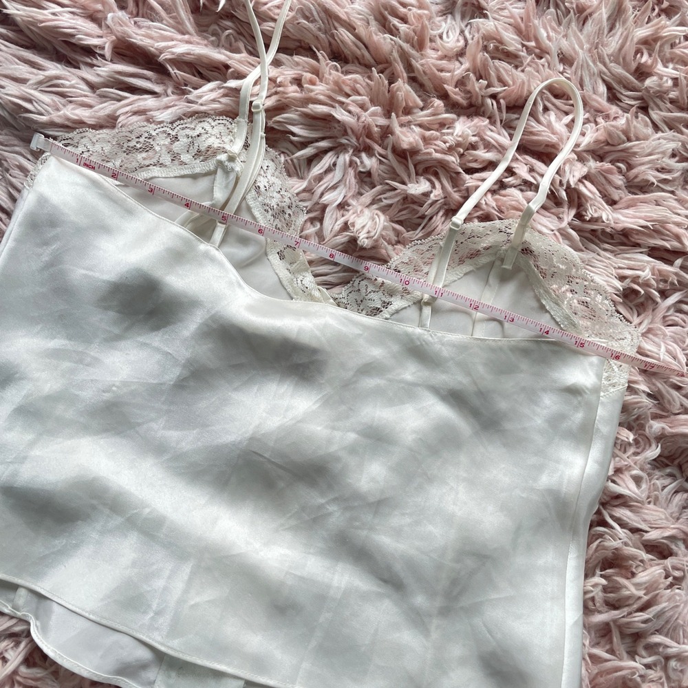 Vintage Victoria's Secret Gold Label Lace Trim Camisole Top - Picture 7 of 12